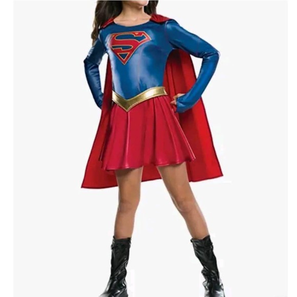 N/A Tops - Rubie's Costume Kids Supergirl TV Show Halloween Dress Up Costume